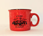 14oz Stowe Camper Mug Red