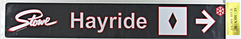 Hayride Trail Sign