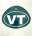 Green VT Euro Sticker